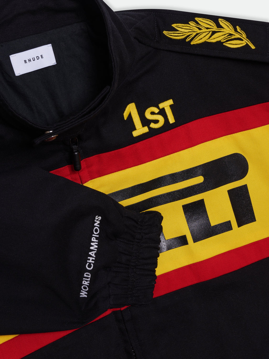 RHUDE RACING PANEL JACKET