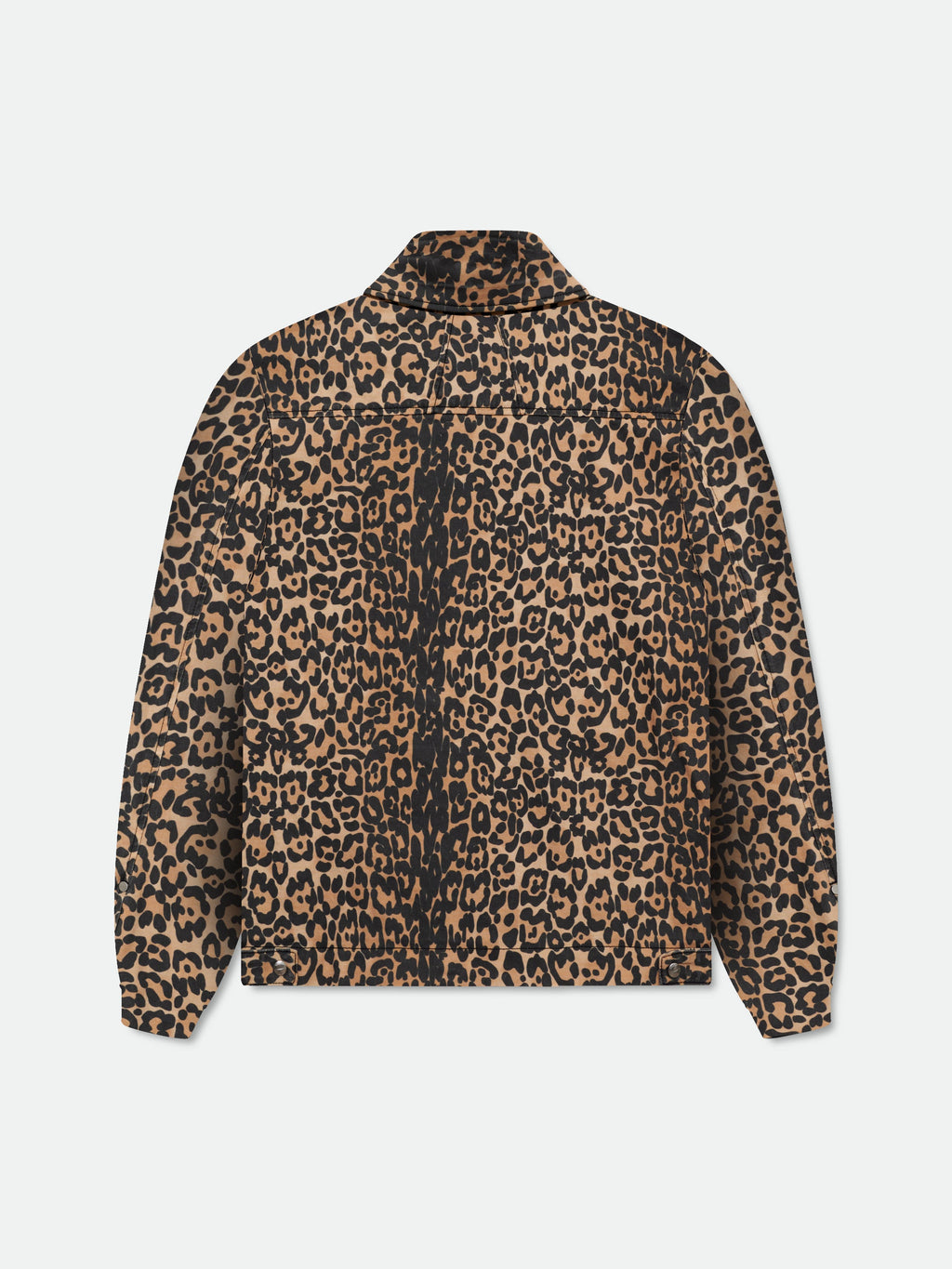 LEOPARD OVERSIZED WORK JACKET