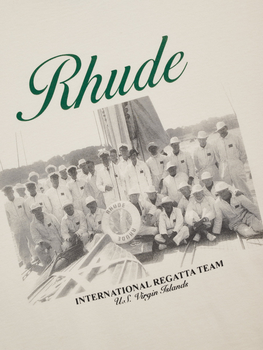 VIRGIN ISLANDS SCRIPT TEE