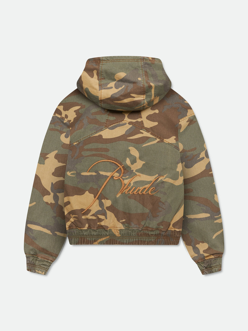 WASHED CAMO WORK JACKET