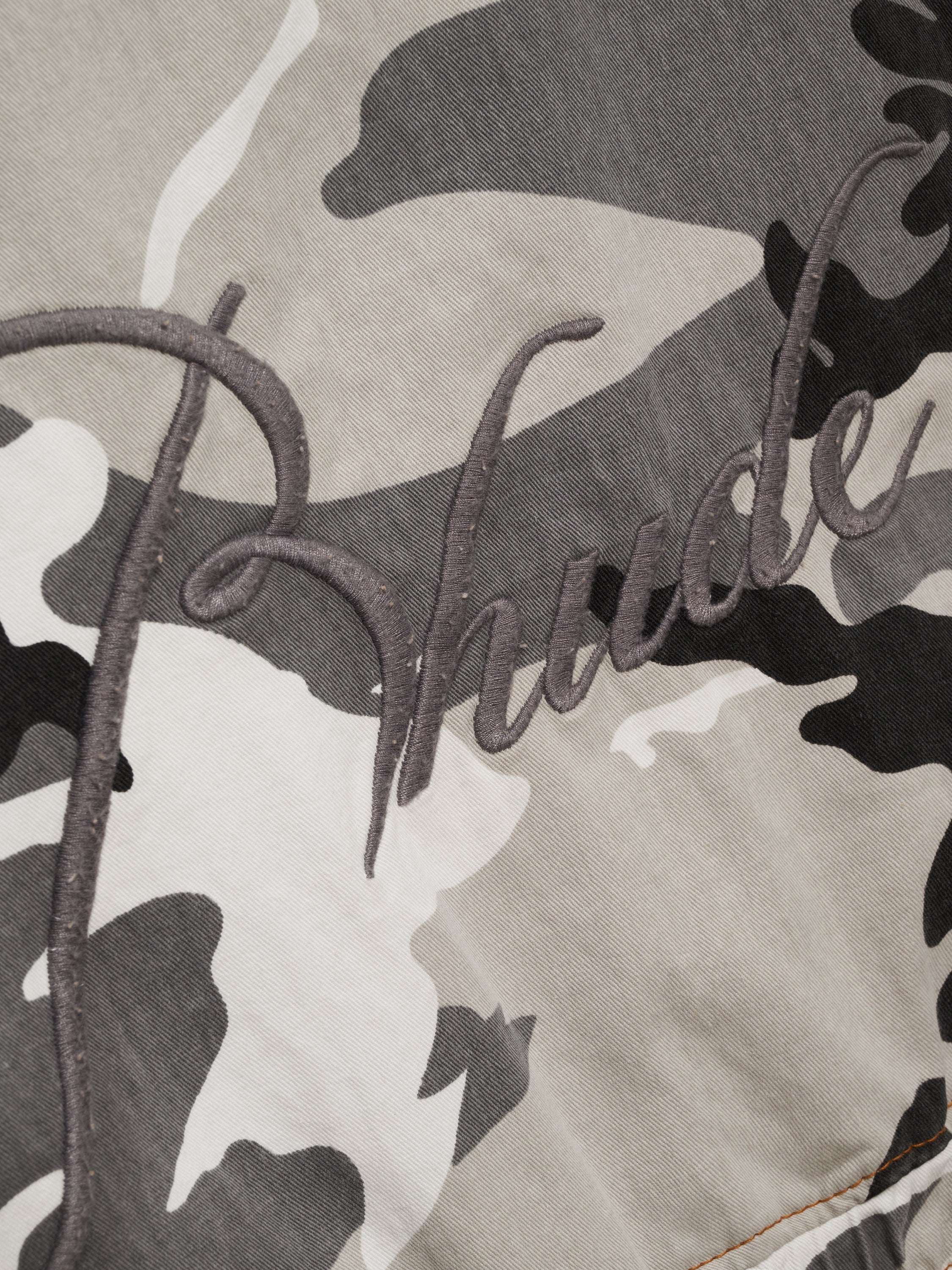 WASHED CAMO WORK JACKET