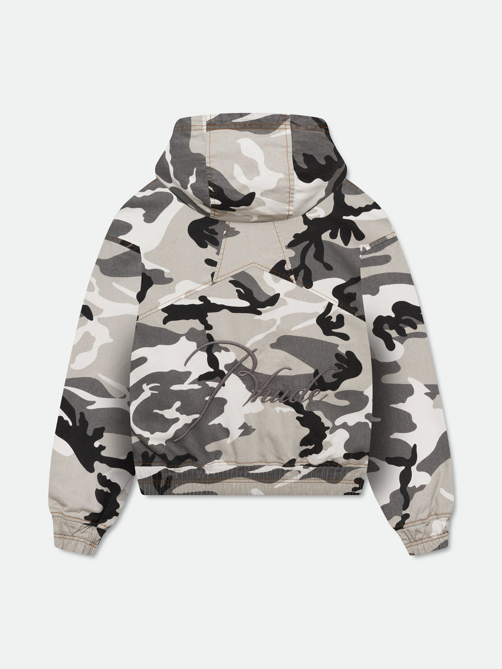 WASHED CAMO WORK JACKET