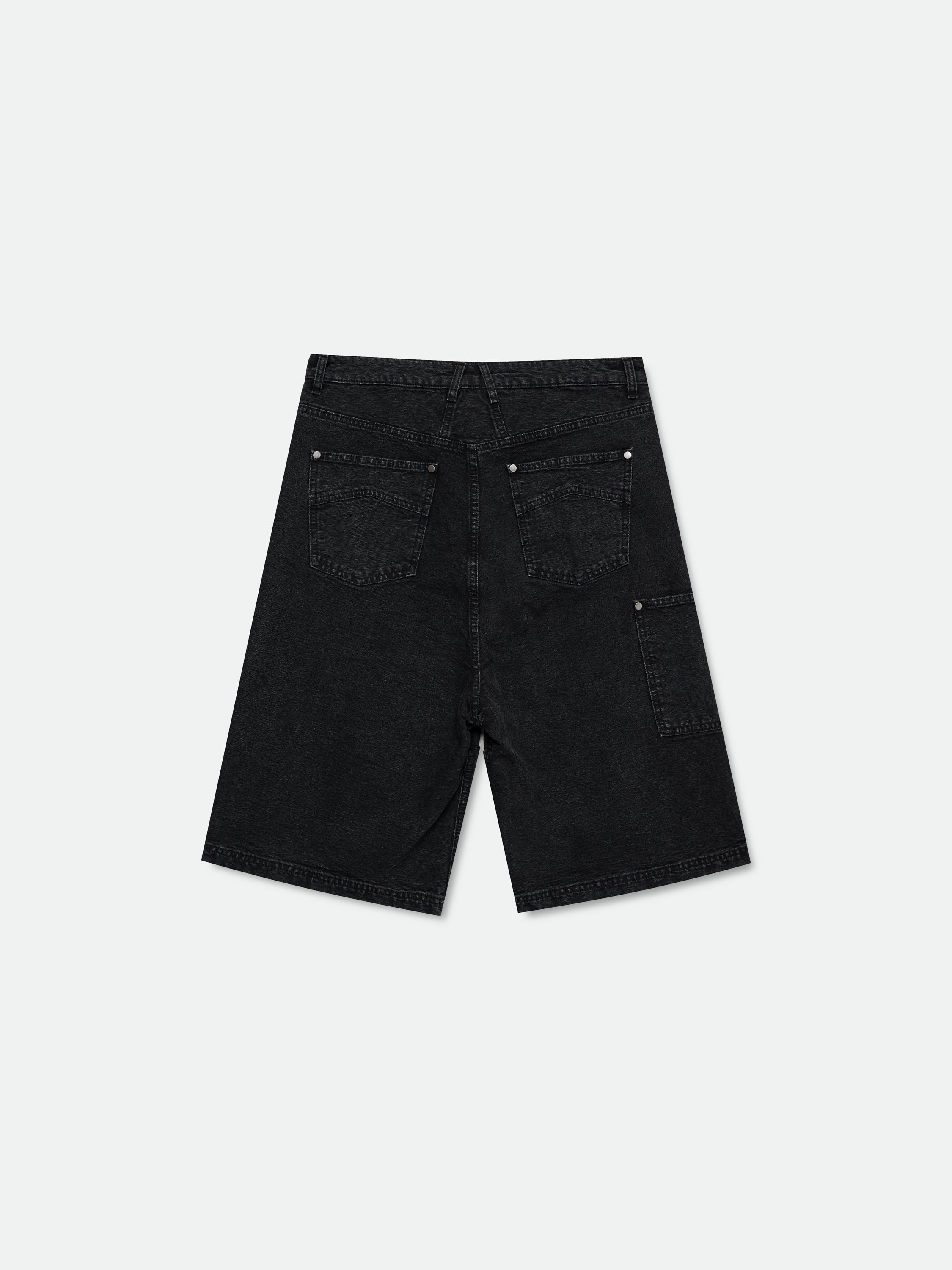 WASHED CANVAS REZA SHORT