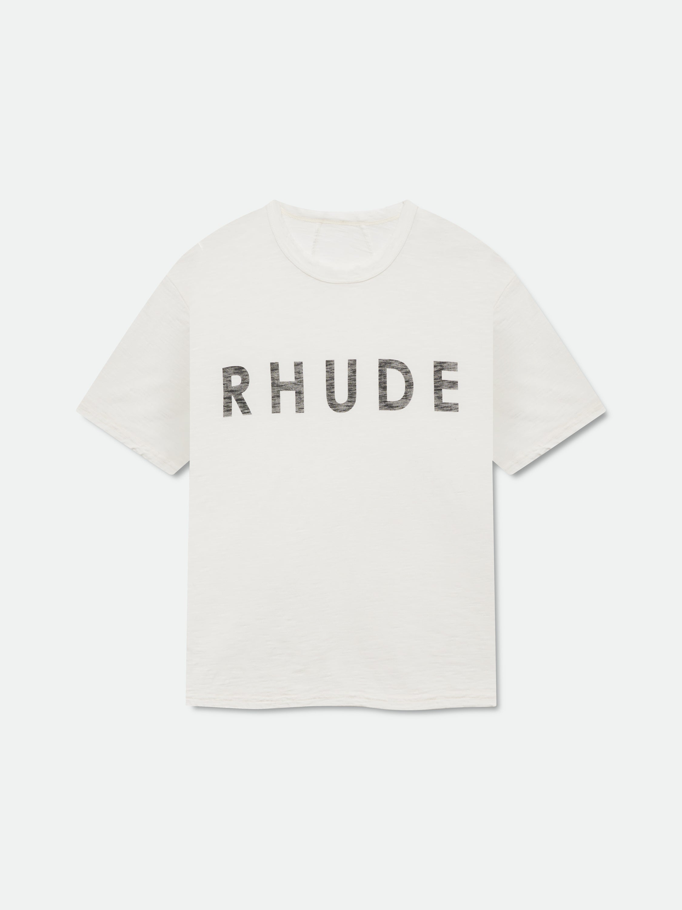 RHUDE LOGO SLUB TEE