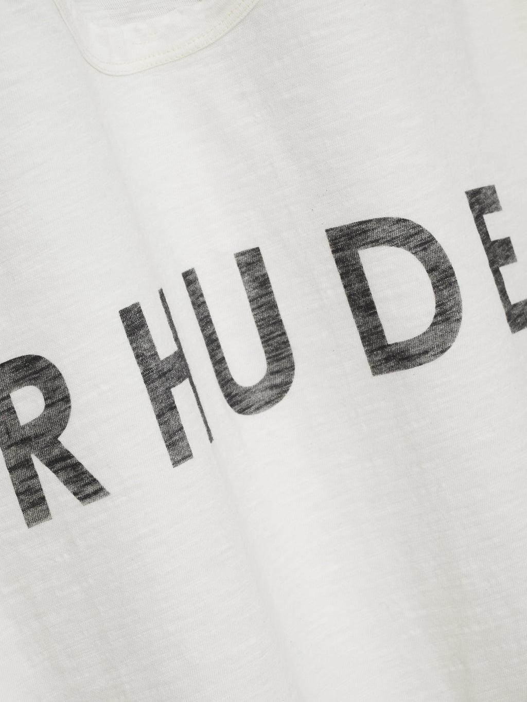 RHUDE LOGO SLUB TEE