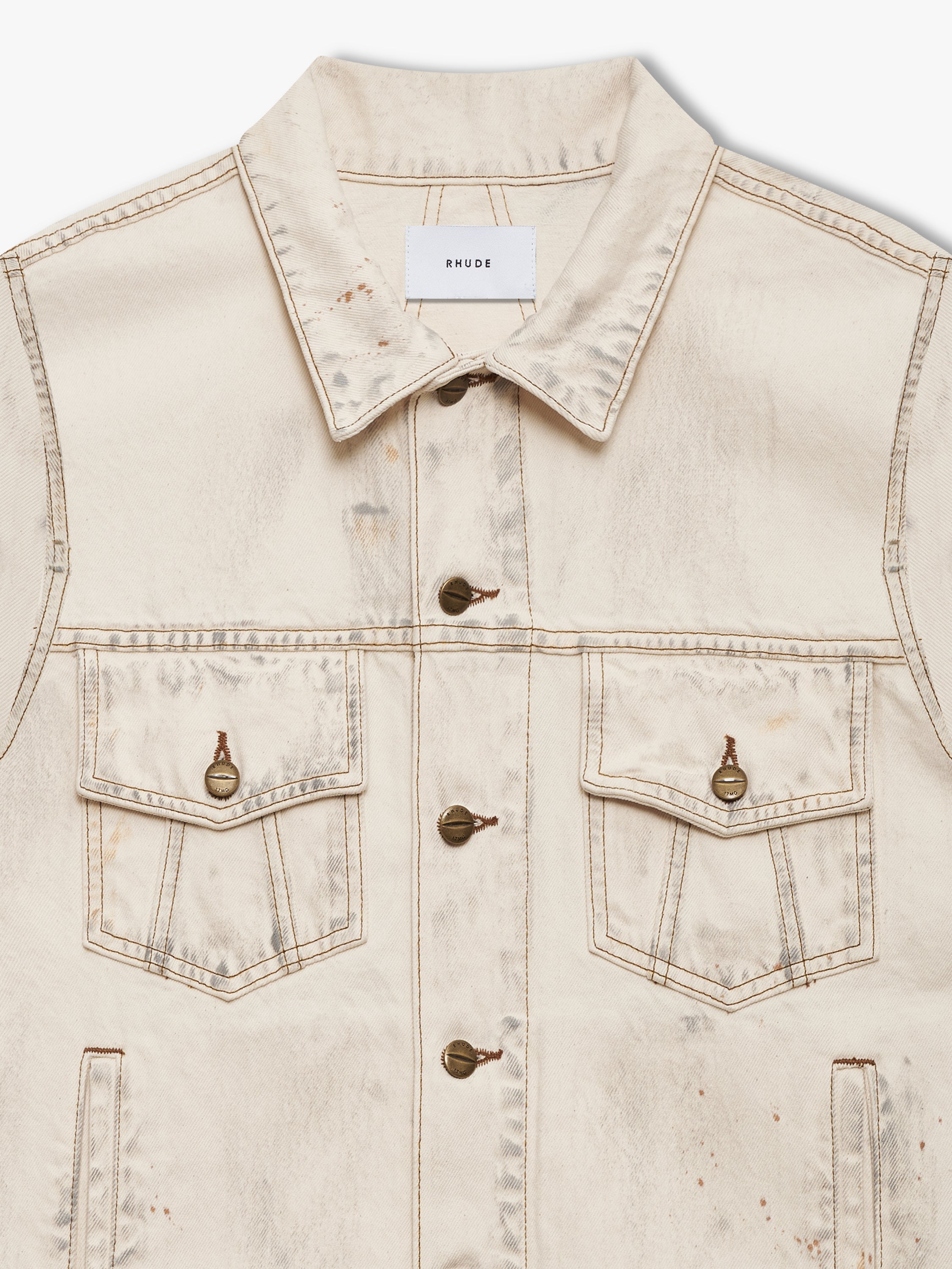 DROP-NECK TRUCKER JACKET