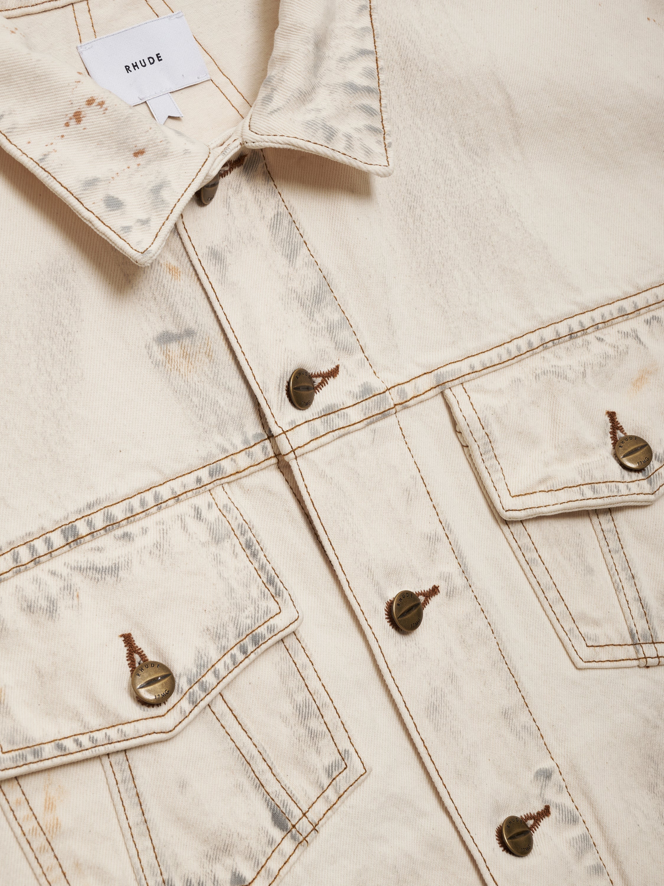 DROP-NECK TRUCKER JACKET