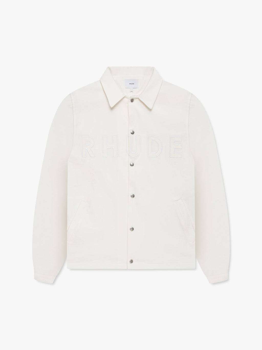 RHUDE LOGO COACHES JACKET