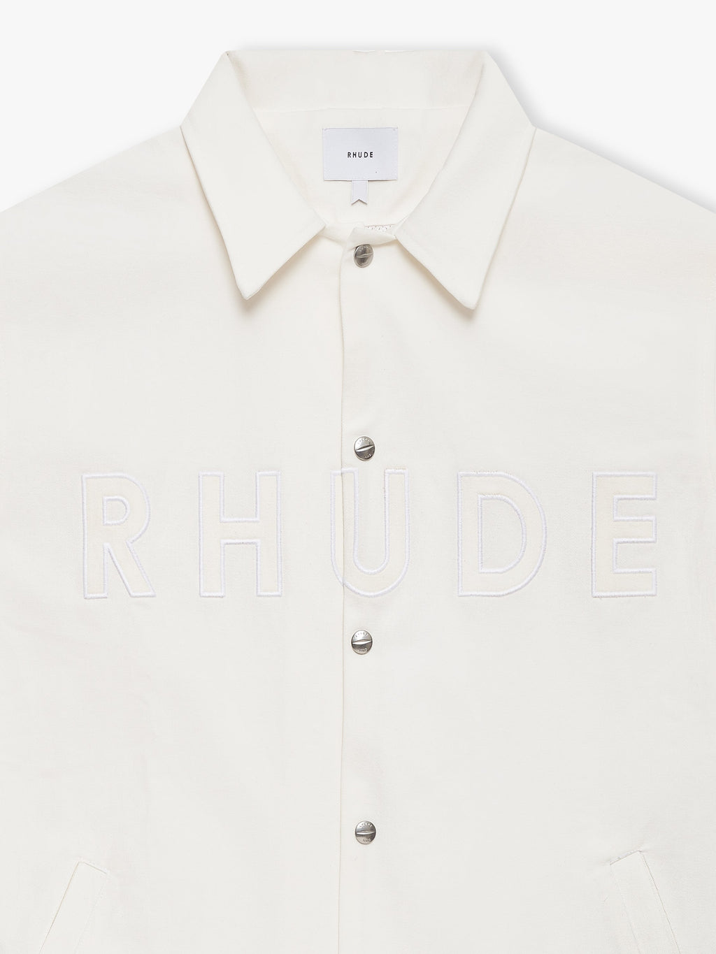 RHUDE LOGO COACHES JACKET