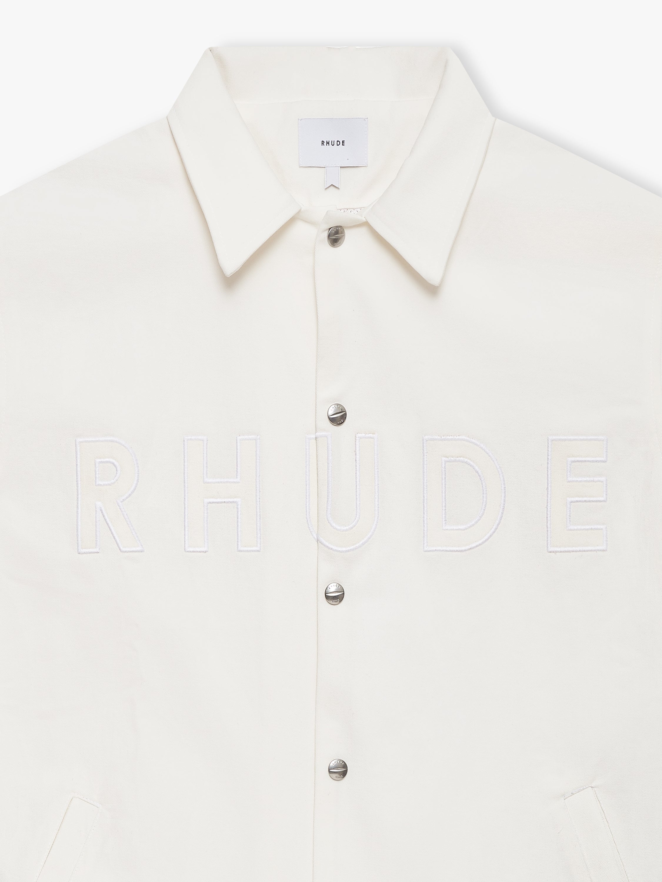 RHUDE LOGO COACHES JACKET