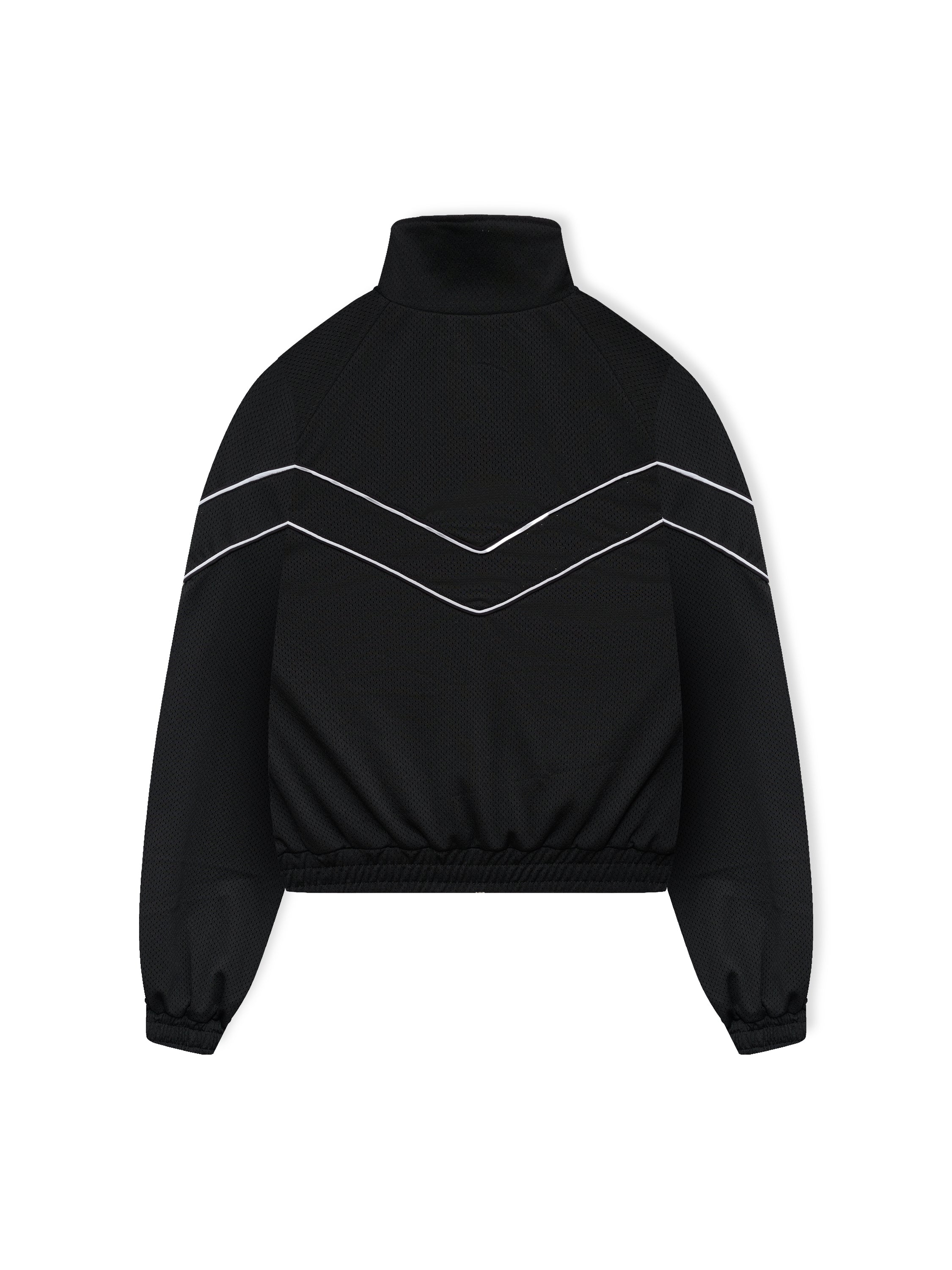RHUDE MESH PIPING RAGLAN TRACK JACKET