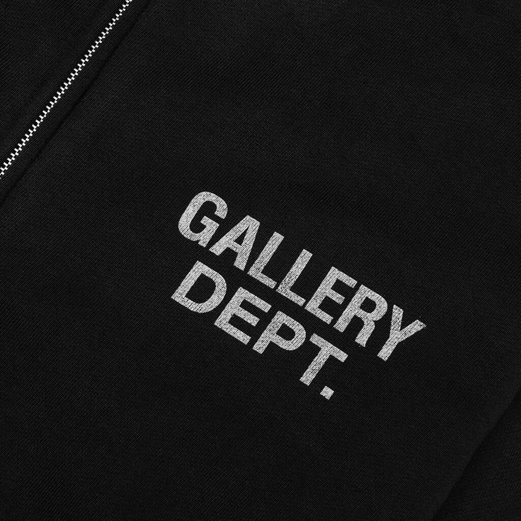 90's Full Zip - Black