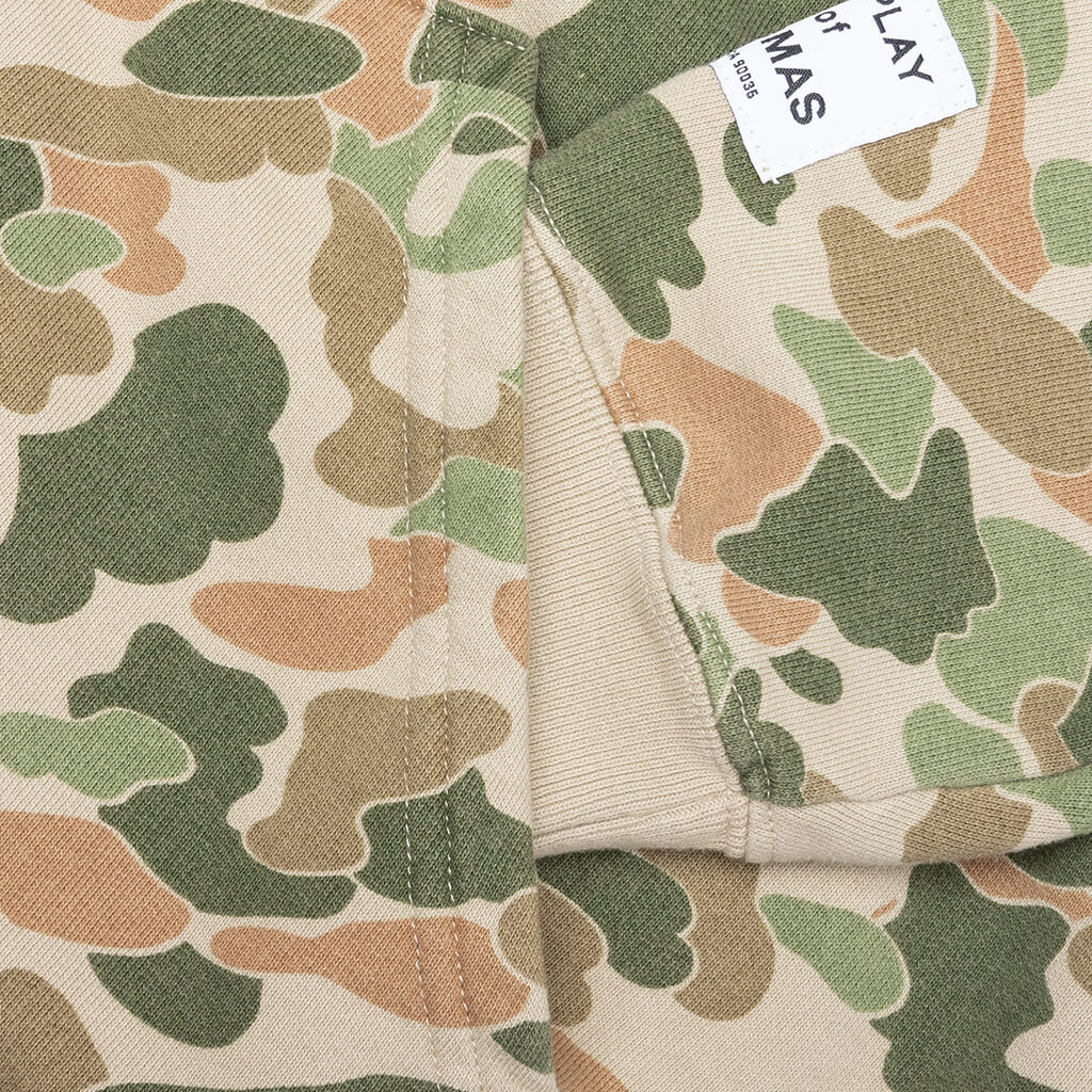 90's Full Zip - Frog Camo Plains