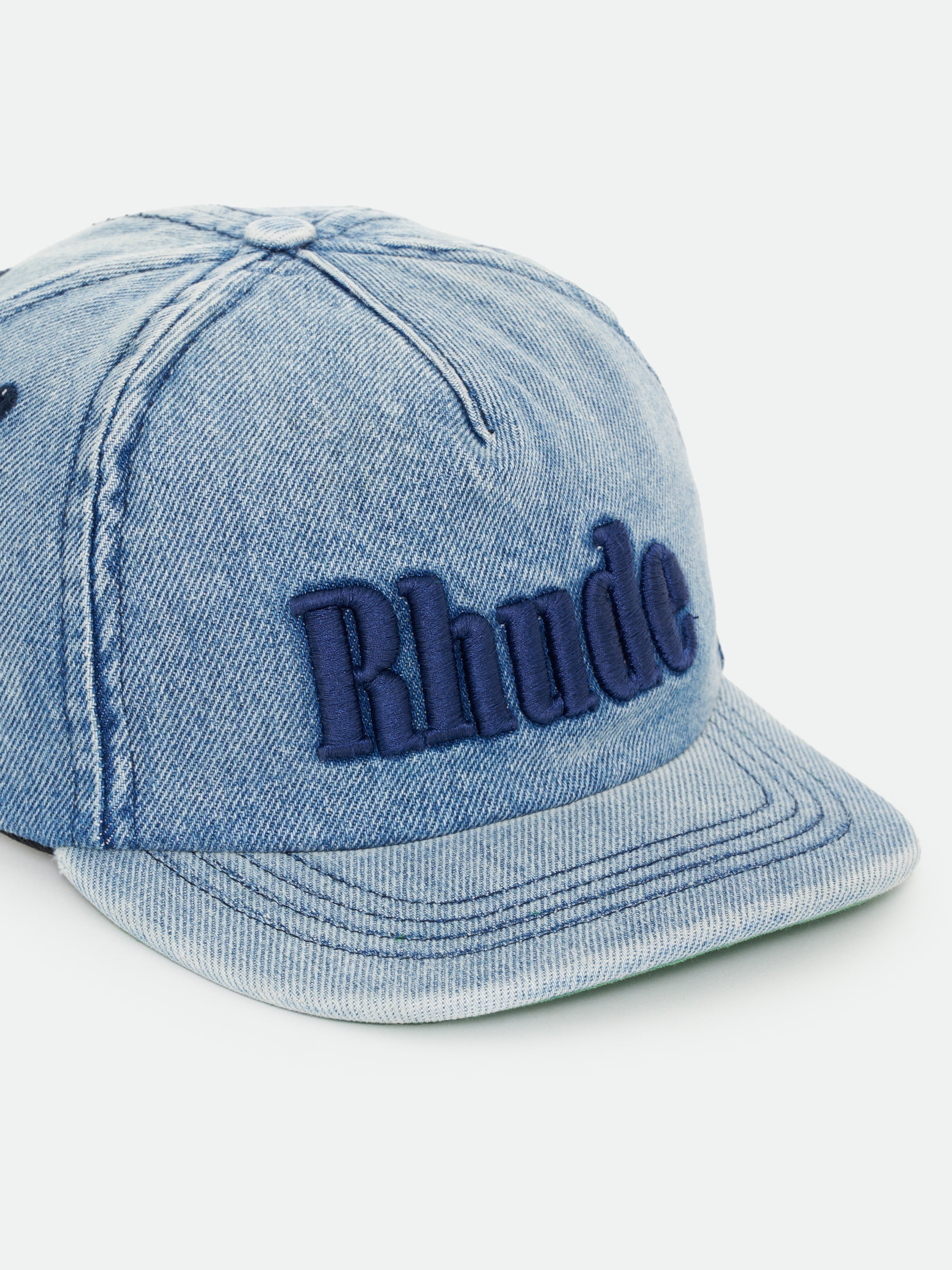 RHUDE LOGO DENIM HAT