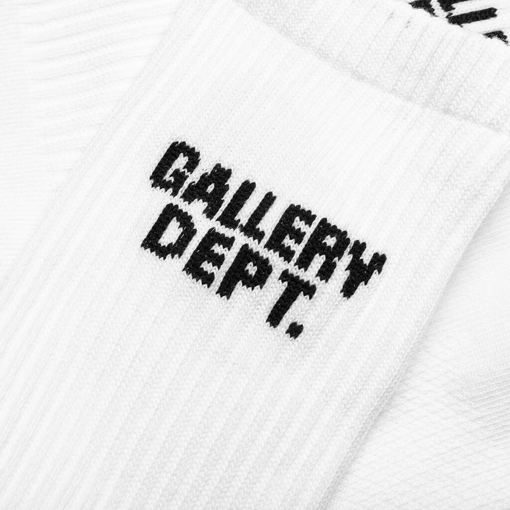 Asics x Gallery Dept. Training Crew Socks (1 Pack) - Brilliant White