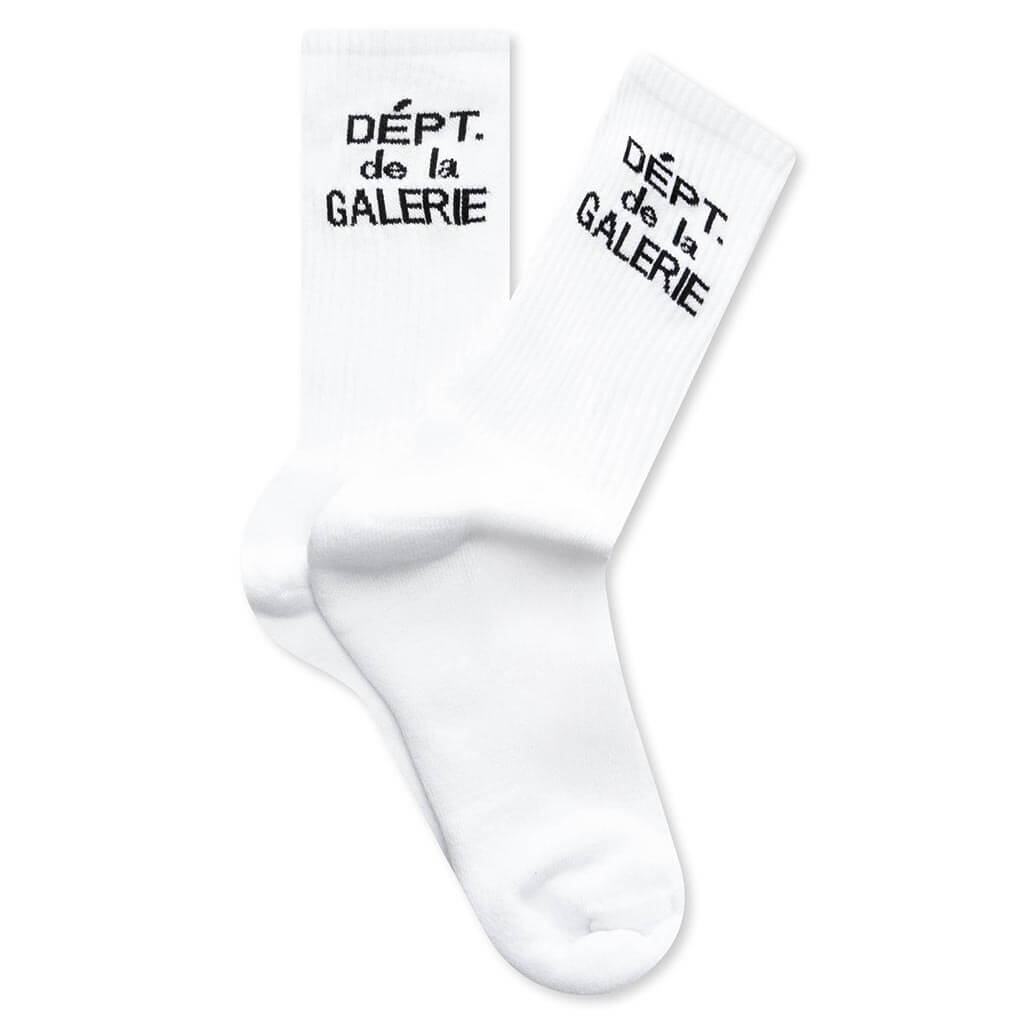 French Clean Socks - Clean White