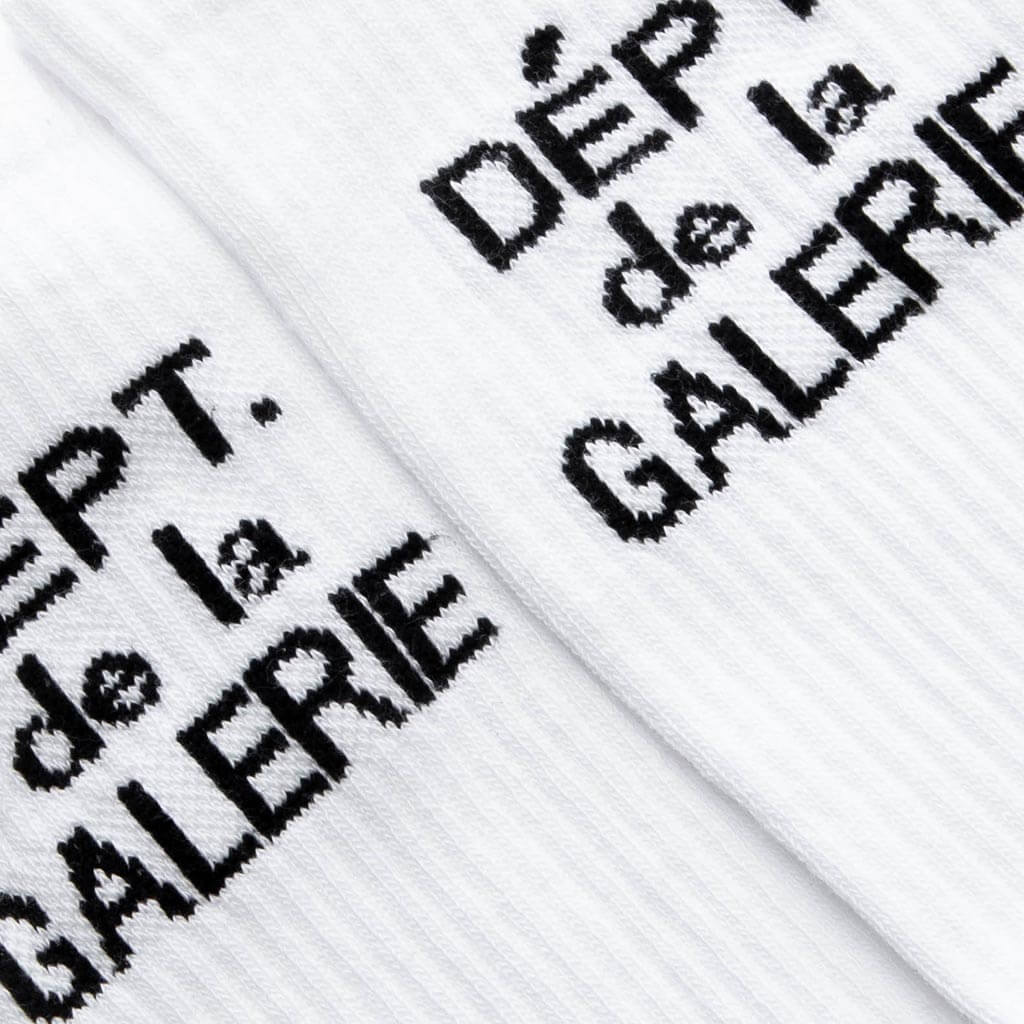 French Clean Socks - Clean White