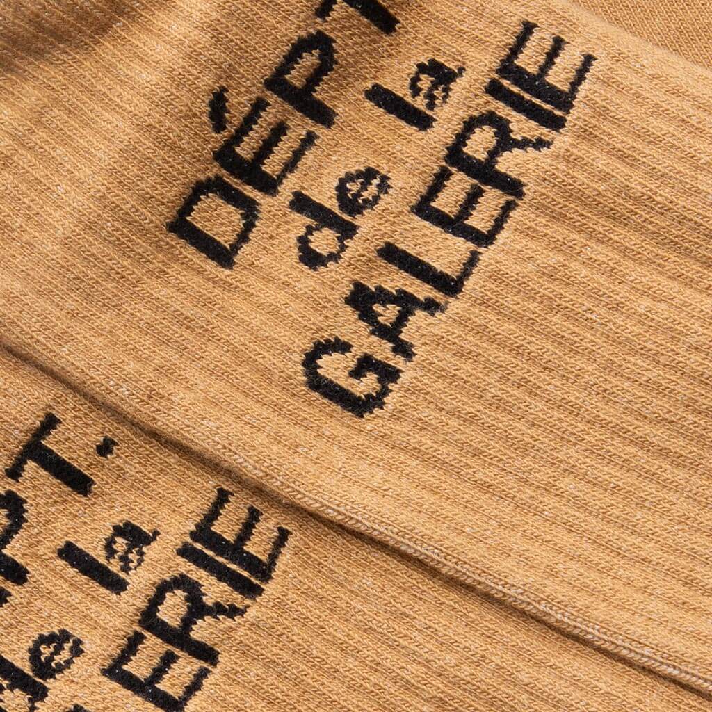 French Clean Socks - Tan