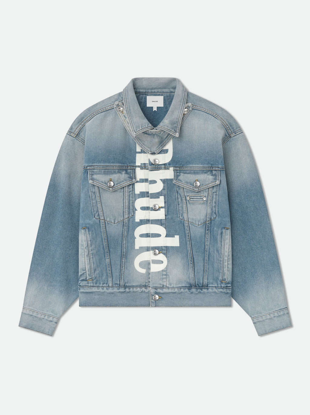 "PACK" DENIM TRUCKER JACKET