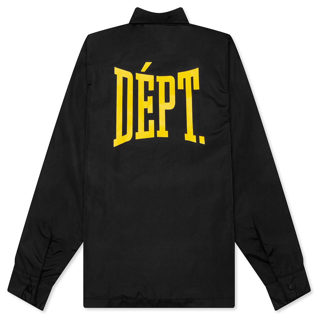 Dept. Coach Jacket - Black