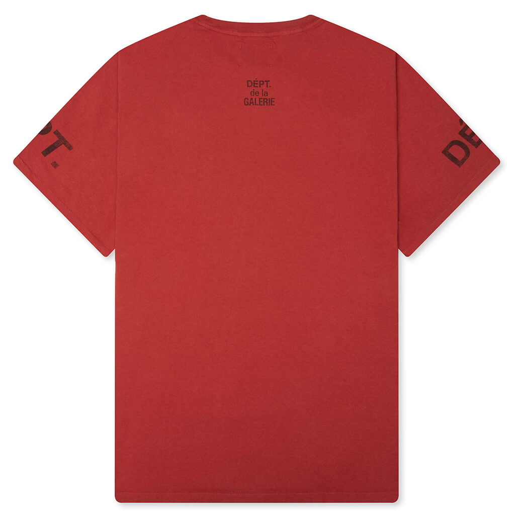 Dépt Swat Tee - Dusty Red