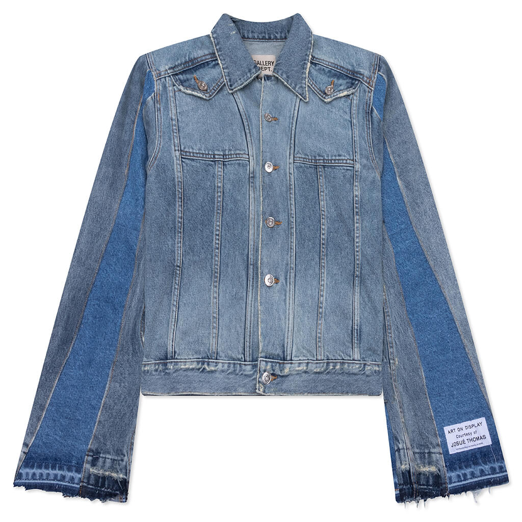 Ford Trucker Jacket - Light Wash Indigo