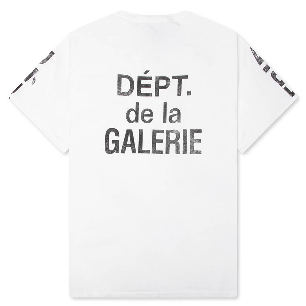 French Collector Tee - Clean White
