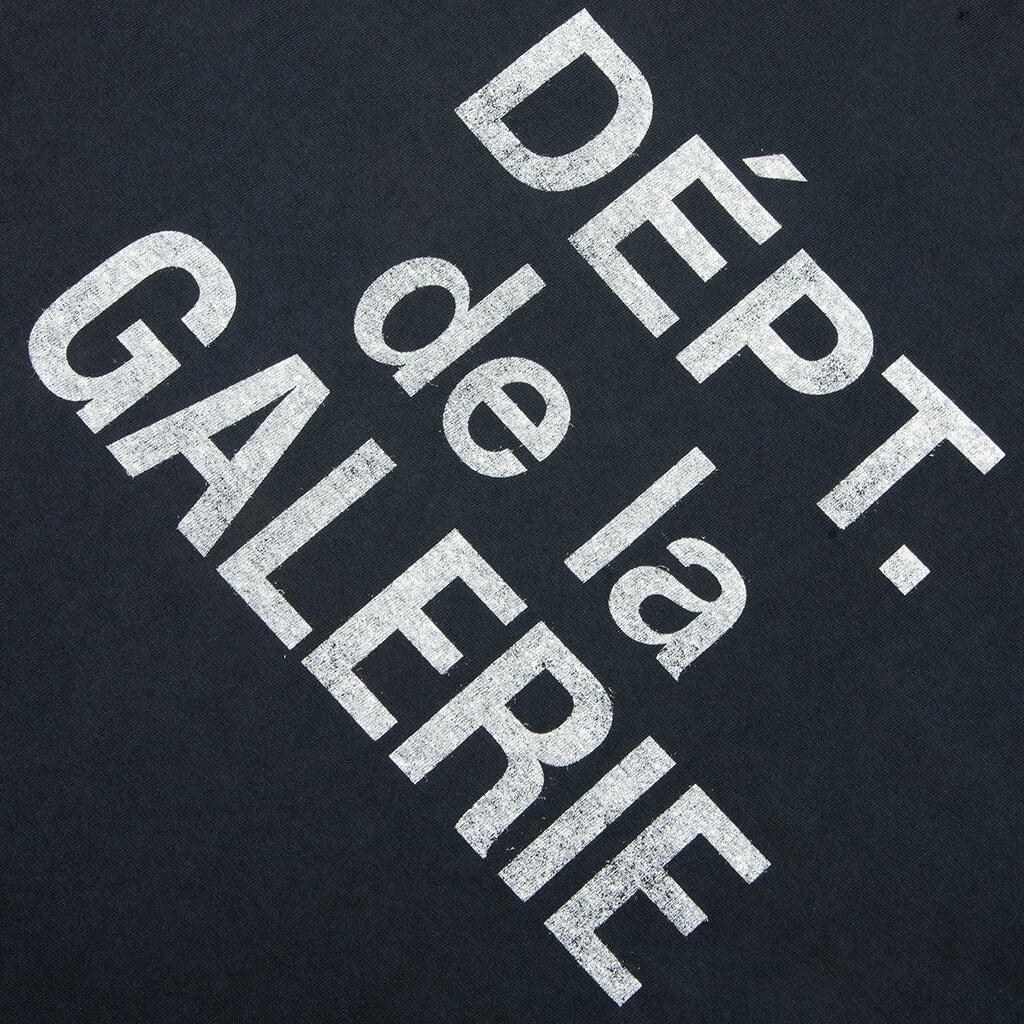 French Collector Tee - Washed Black