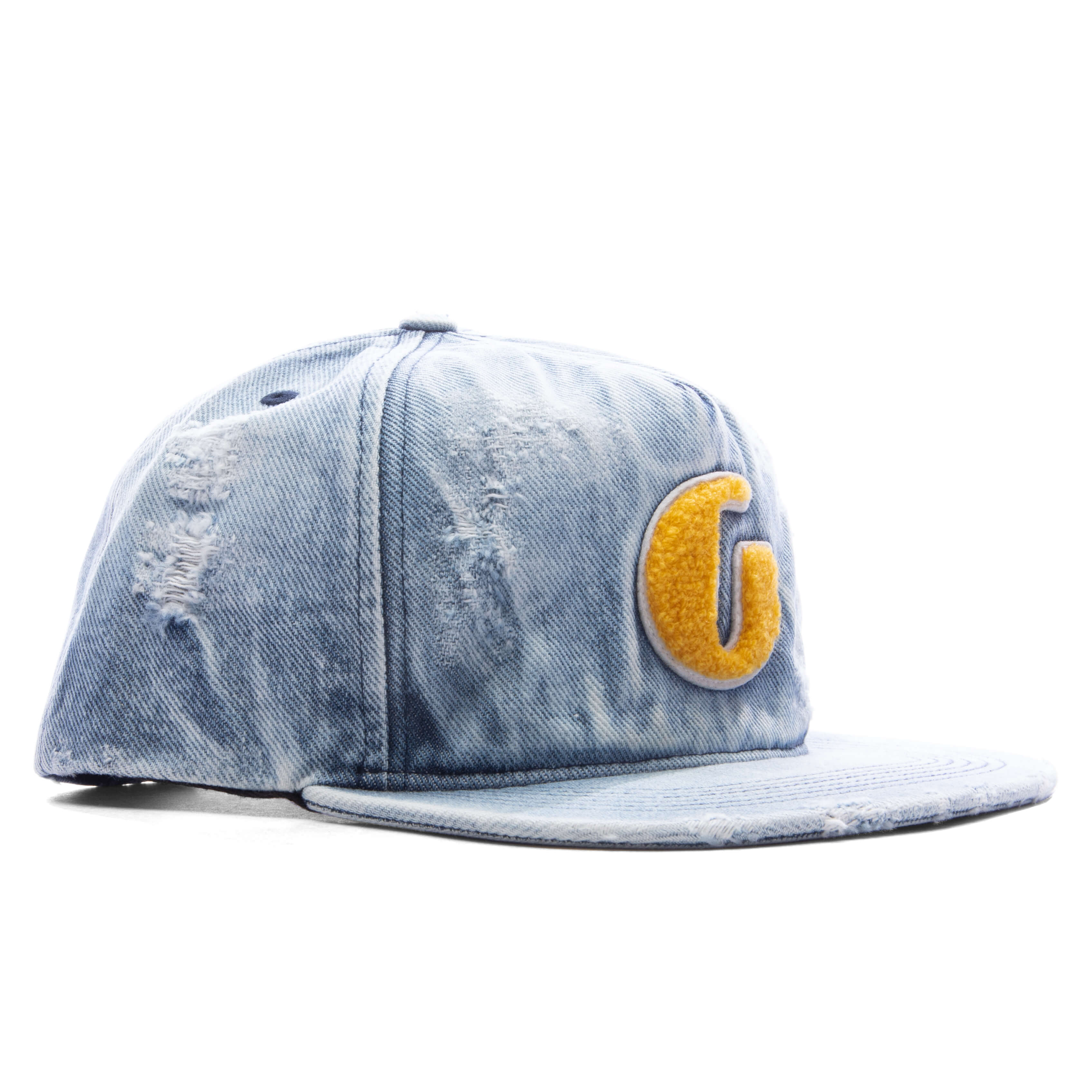 G Logo Patch Cap - Denim