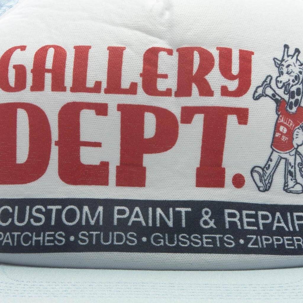 GD Custom Hat - Baby Blue/White