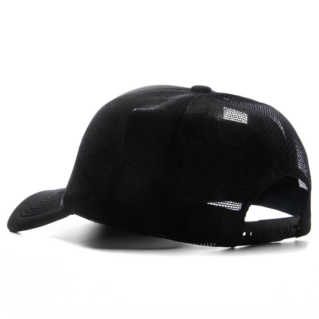 GD Logo Trucker Cap - Black/Black