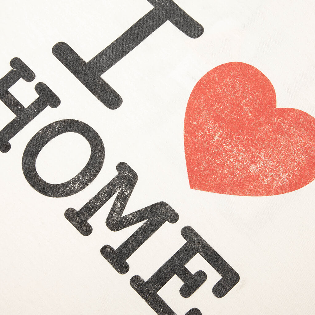 I Love Home Tee - Light Archival White