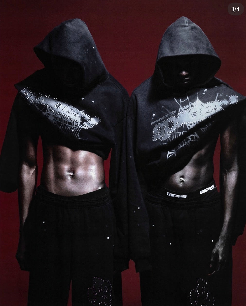 Rhinestone Punk V2 Hoodie