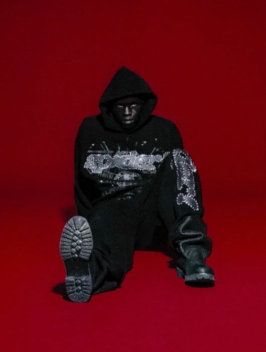 Rhinestone Punk V2 Hoodie