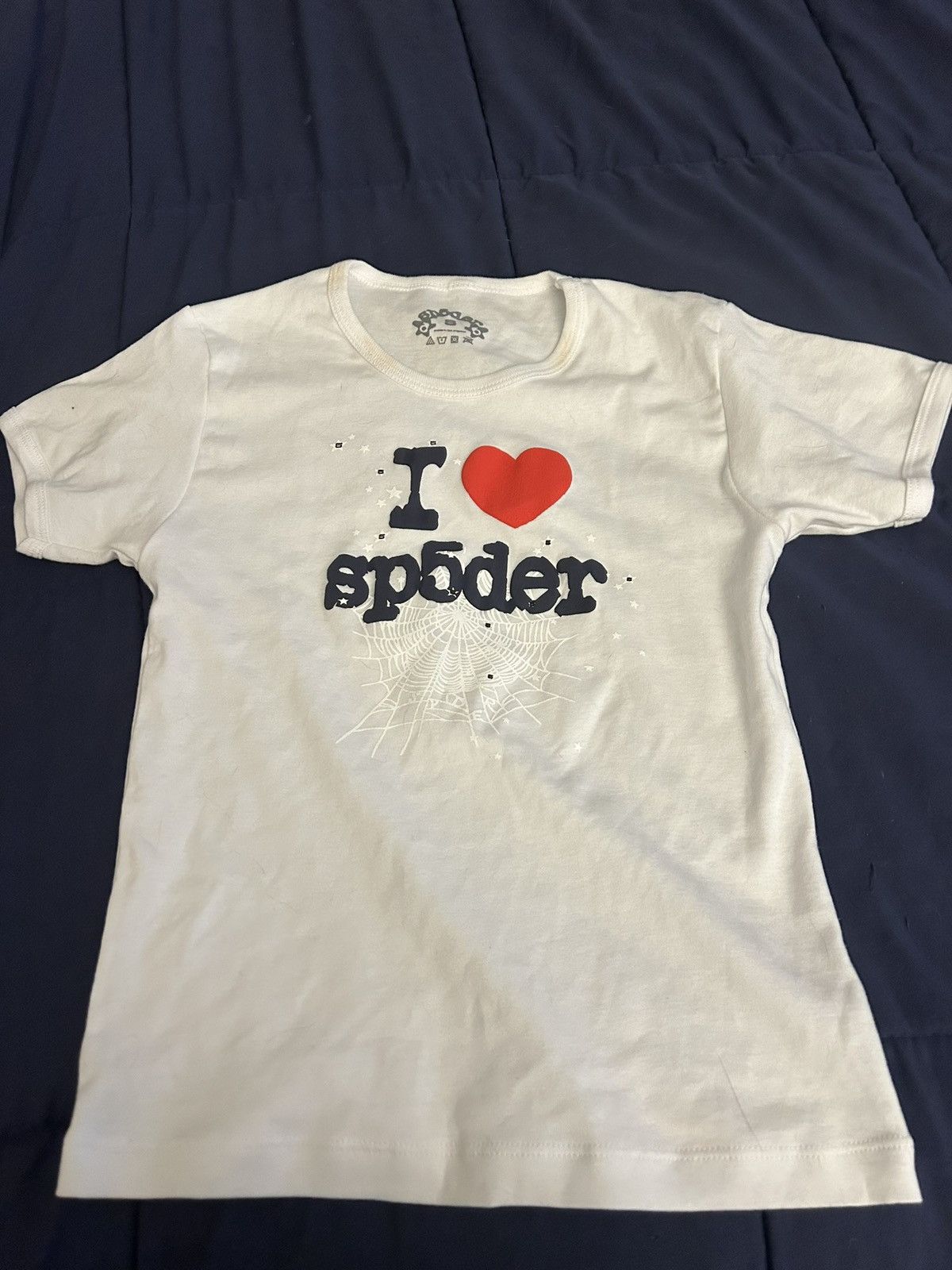 OG Web Baby Tee White