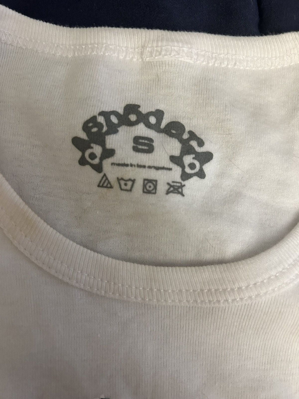 OG Web Baby Tee White