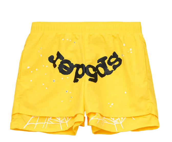 OG Web Double Layer Short Yellow