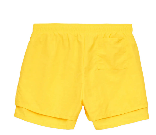 OG Web Double Layer Short Yellow