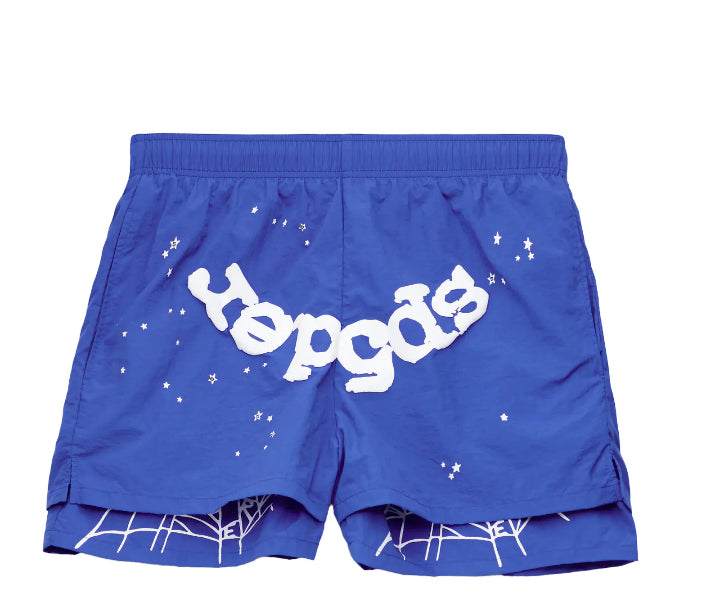 OG Web Double Layer Short Black White