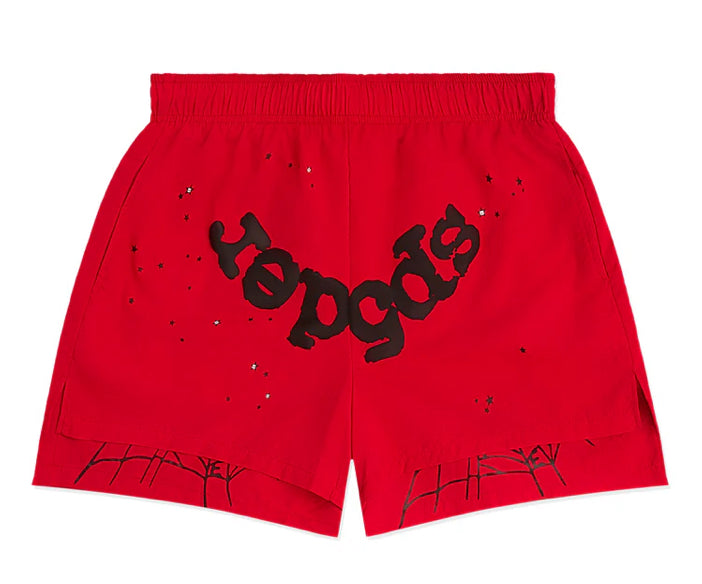 OG Web Double Layer Short Red