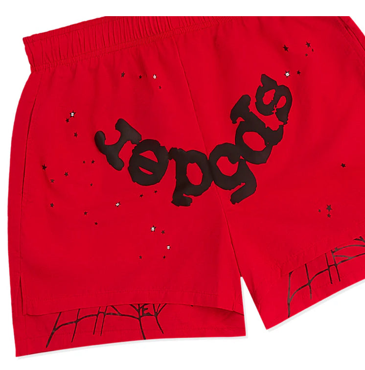 OG Web Double Layer Short Red