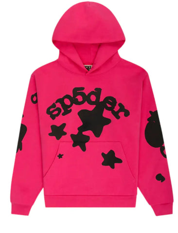 Pink Beluga Rhinestone Hoodie