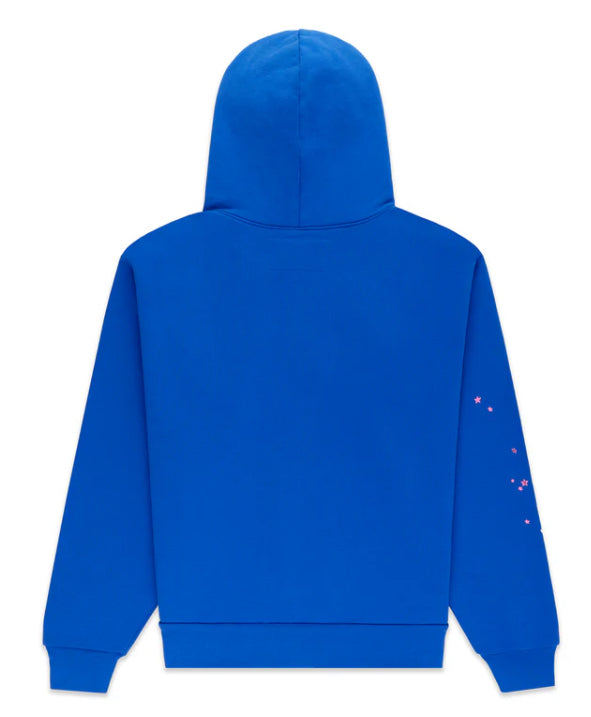 Angel Number Hoodie Blue