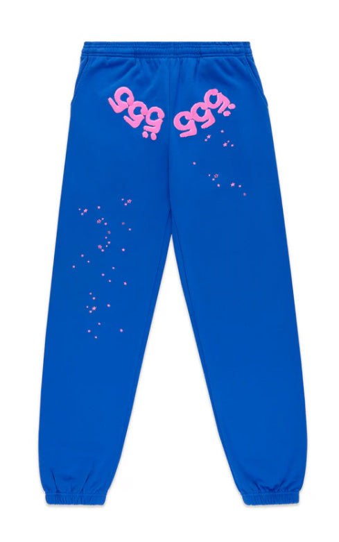 Angel Number Sweatpant Blue