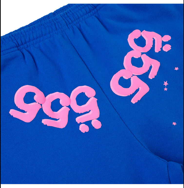 Angel Number Sweatpant Blue
