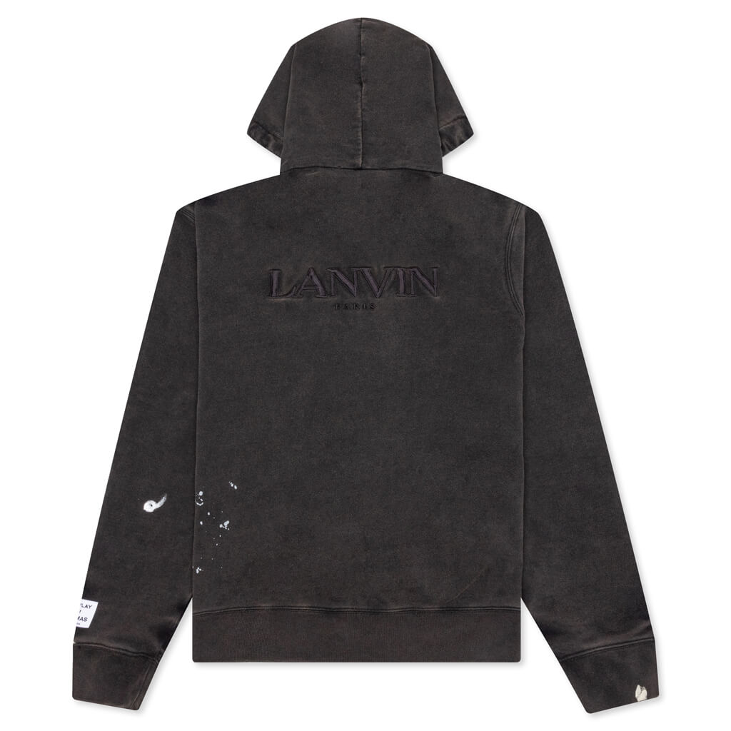 Lanvin x Gallery Dept. II Paris Embroidered Zipped Hoodie - Multicolor
