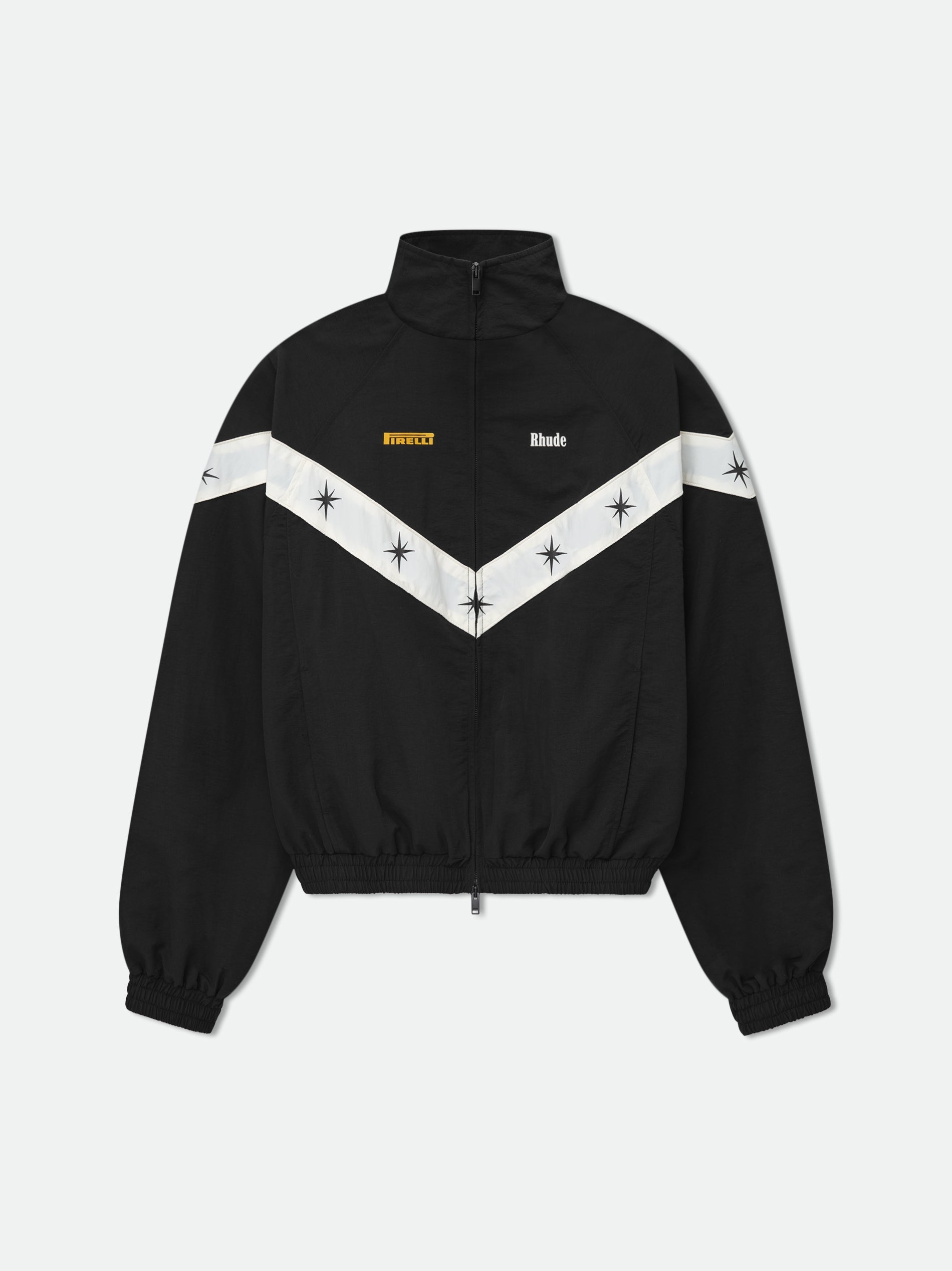 STAR PIPING RAGLAN TRACK JACKET