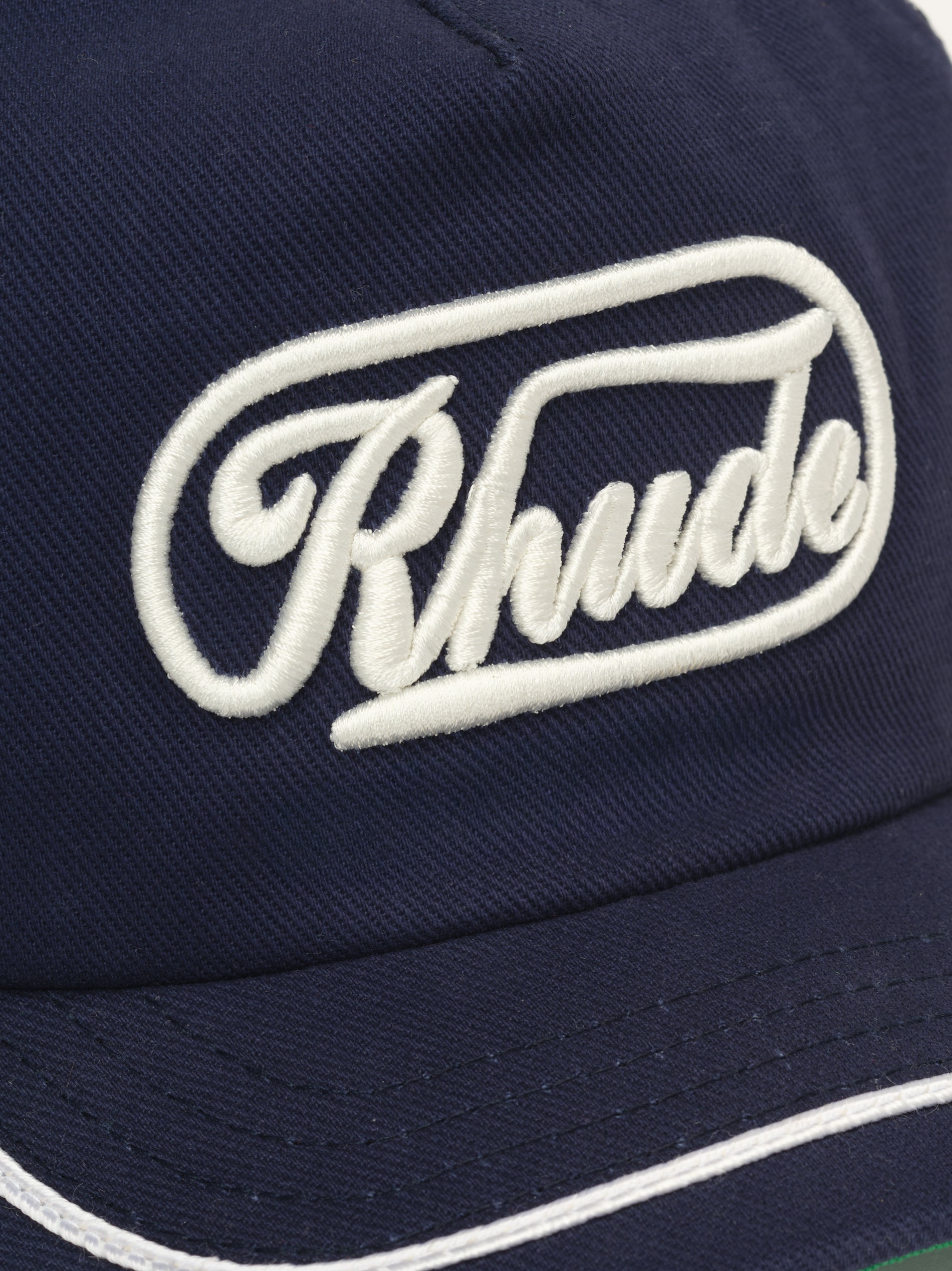 RHUDE PATCH TRUCKER HAT