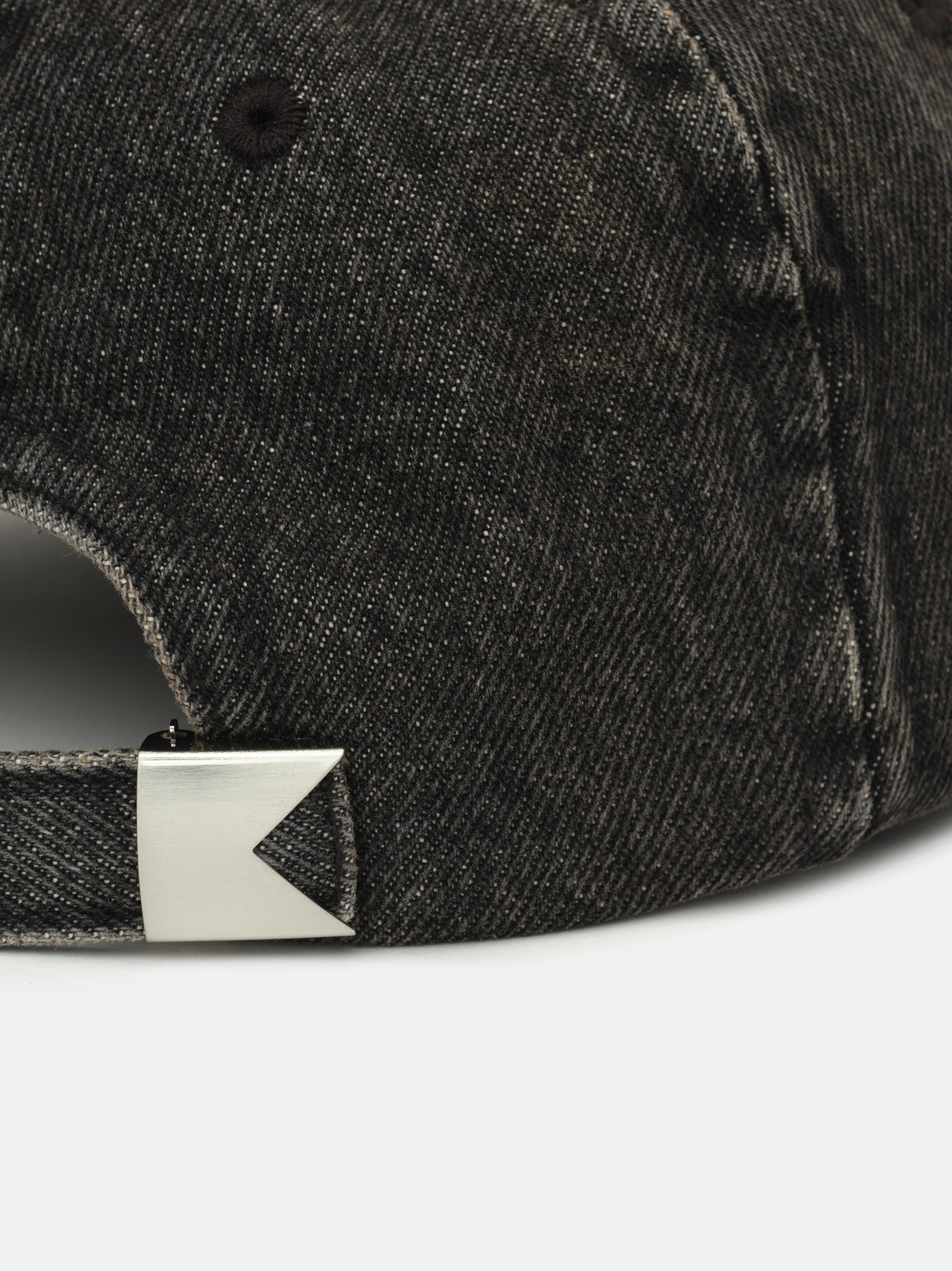 ST. RHUDE SEAL DENIM CURVED BRIM HAT