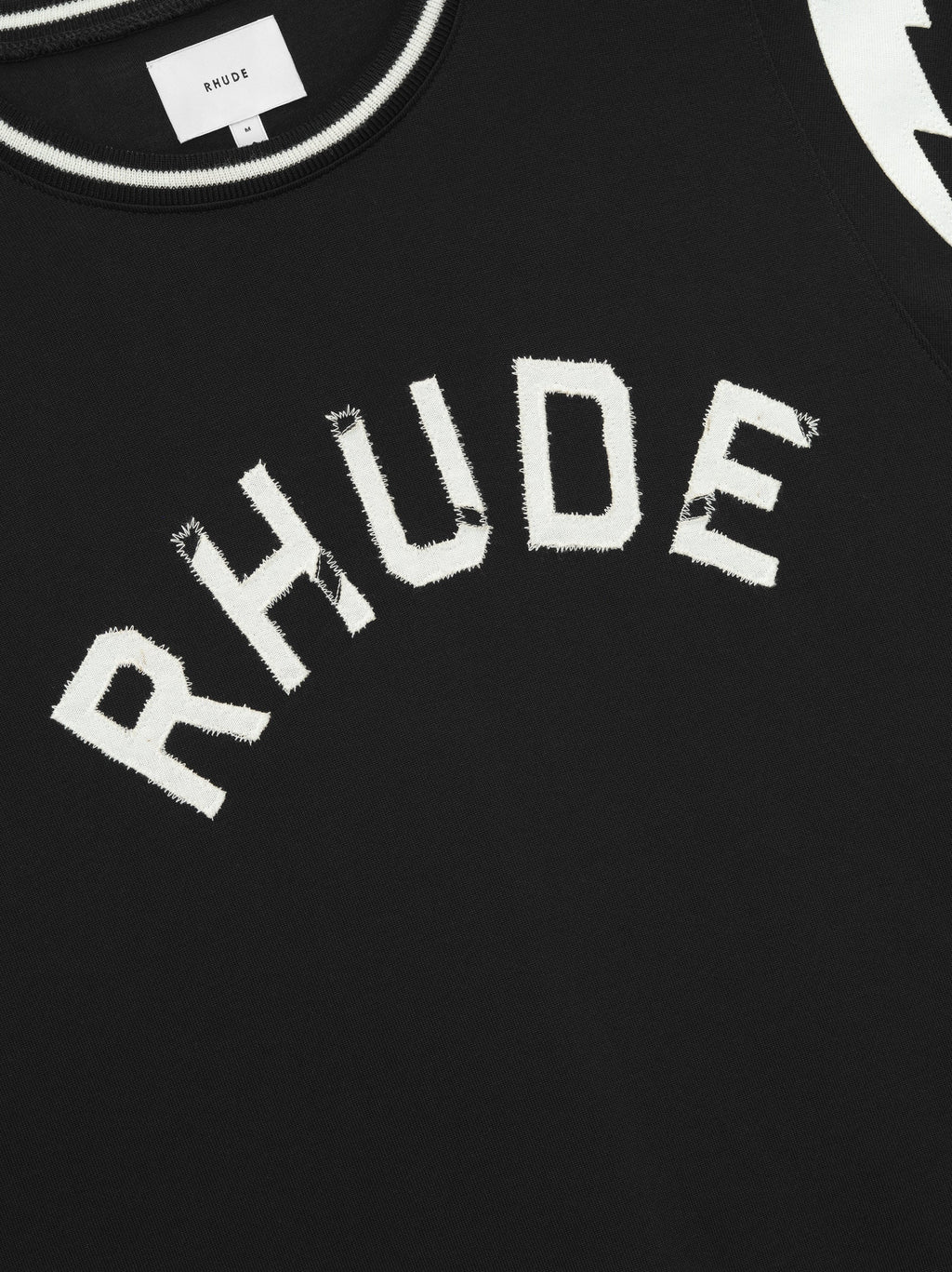 RHUDE LIGHTNING RINGER JERSEY TEE